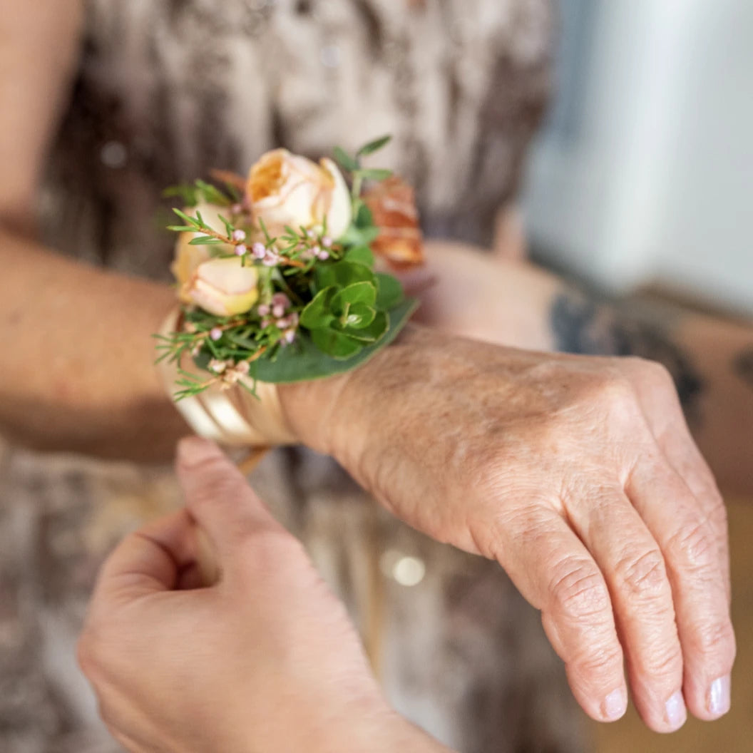 sustainable florist australia, Fremantle corsage wedding