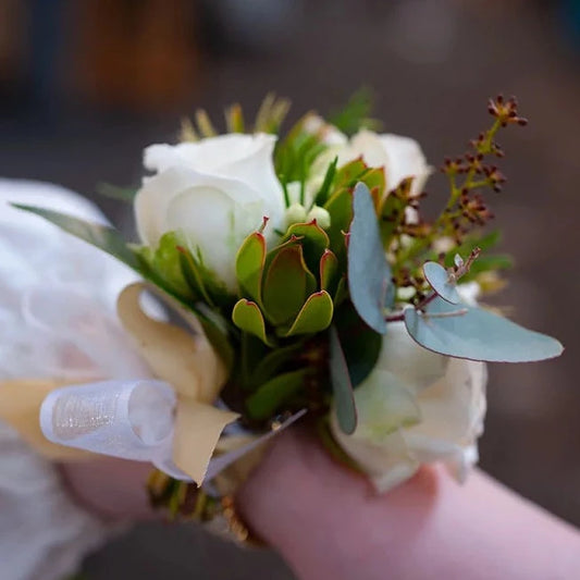 sustainable florist australia, Fremantle corsage wedding